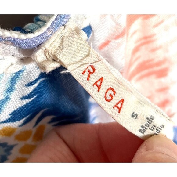 Anthropologie RAGA flamingo tie dye mini dress sz S - Picture 8 of 9